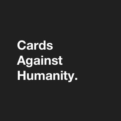 The logo for Alex's Cards Against Humanity Site