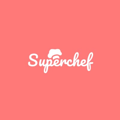 The logo for Alex's Superchef website